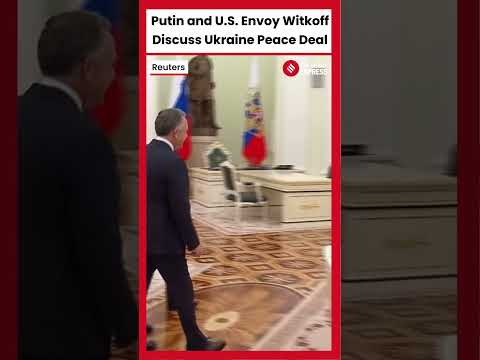 Putin Meets U.S. Envoy Witkoff Amid Push for Ukraine Peace