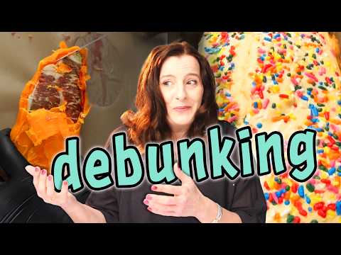 6-month-old Steak, Ice Cream Bread & more debunking | How To Cook That Ann Reardon