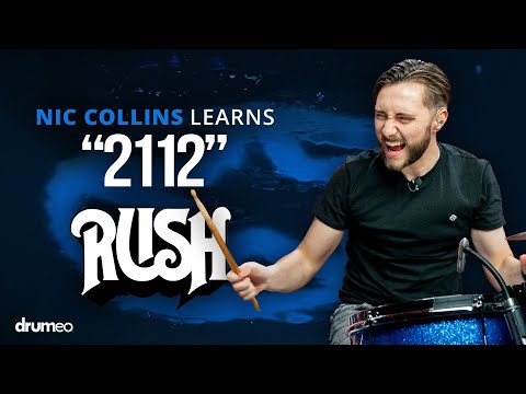 Nic Collins Learns Impossible Neil Peart Drum Part