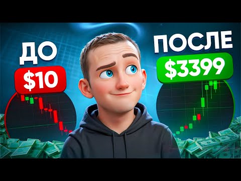 С 10$ до 3399$ без единого минуса! Лучшая стратегия в трейдинге 2025