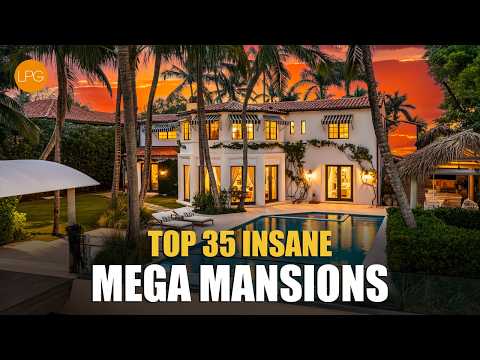 Top 35 Ultra Luxury Mega Mansions | Inside Million-Dollar Dream Homes Tour