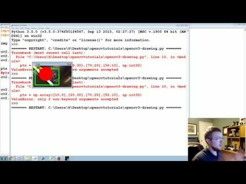 Drawing and Writing on Image - OpenCV with Python for Image and Video Analysis 3