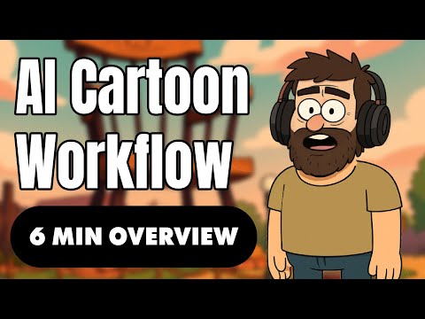Cartoon Workflow - Adobe Character Animator & Adobe Firefly