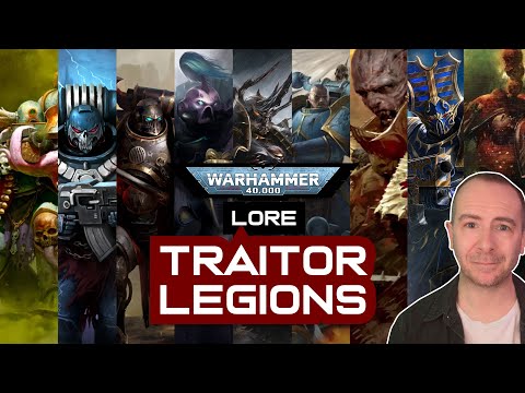 The NINE TRAITOR LEGIONS of the Chaos Space Marines | Warhammer 40,000 Lore Explained!