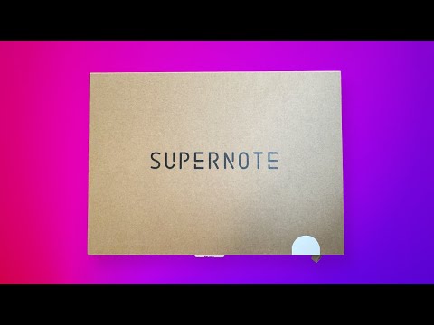 Supernote A5X2 Manta Unboxing & Initial Impressions