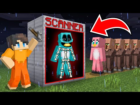 Using a SCANNER to Find My Friend's SECRETS in Minecraft!