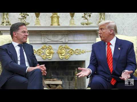 Trump meets with NATO leader amid talk of pulling out of the military alliance