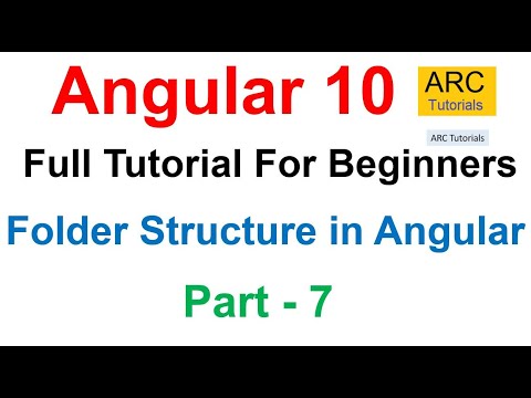 Angular 10 Tutorial #7 - Folder Structure of Angular Apps | Angular 10 Tutorial For Beginners