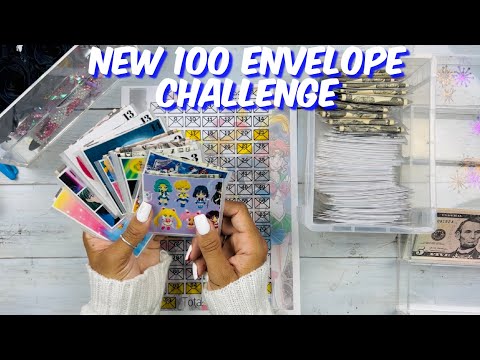 SAVINGS CHALLENGE STUFFING | CASH STUFFING | 100 ENVELOPE CHALLENGE | BUDGETING |MONEY COUNT
