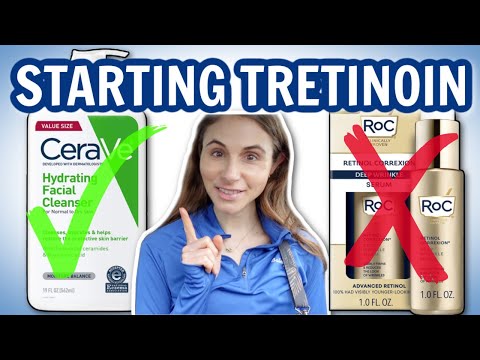 Starting tretinoin: WHAT TO USE & AVOID| Dermatologist @DrDrayzday