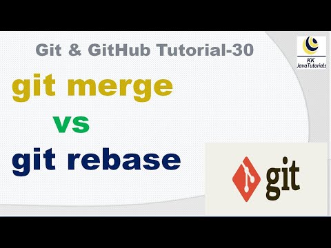 git merge vs rebase || git tutorial || git interview question || git rebase || git merge