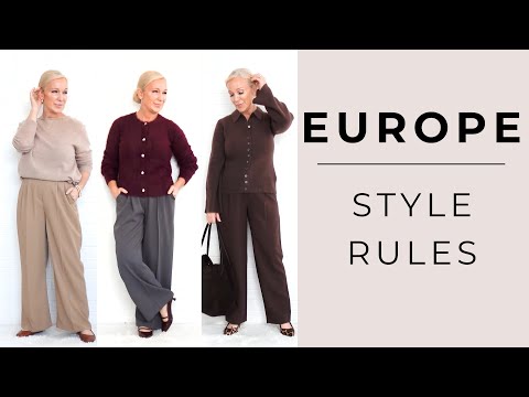 10 Fall Fashion Rules European Women Over 40 Know…That You Don’t