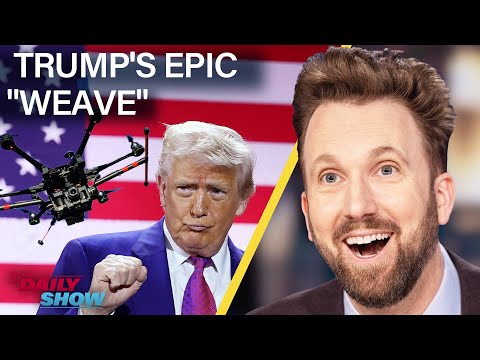 Trump Goes On Epic Weave in UAE & Lee Greenwood Makes Qatar Cameo | The Daily Show