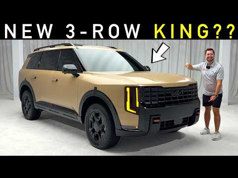 2027 Kia Telluride -- Range Rover Design & Luxury for Kia Money?! (Hands-On)