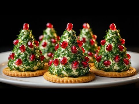 Ein festlicher Snack in 5 Minuten! Weihnachtlicher Leckerbissen 🌲 2 Rezepte