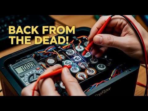 EcoFlow River Pro Repair: Cell Balancing and Firmware Fix for a "Bricked" Unit