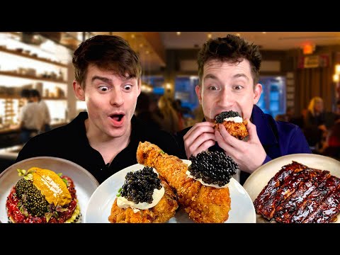 We tried Michelin Star Korean Fried Chicken