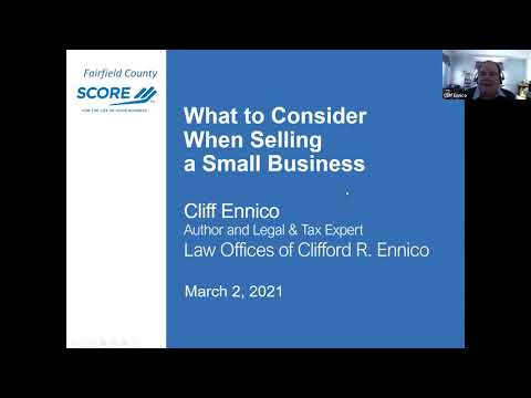 "What to Consider When Selling a Small Business"