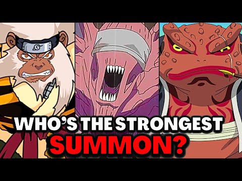 Ranking The 11 Strongest Naruto Summons
