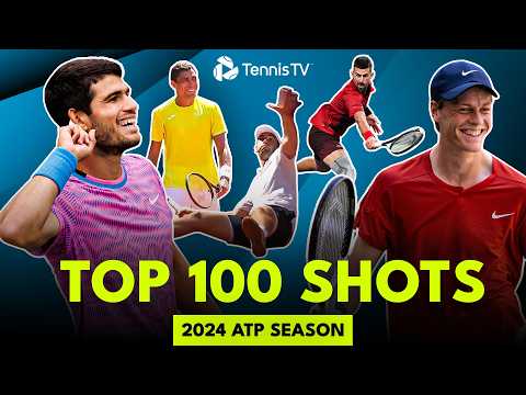 TOP 100 SHOTS: 2024 ATP TENNIS SEASON ๐คฏ