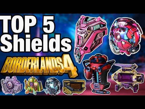 TOP 5 BEST SHIELDS in Borderlands 4 (& Farming Locations)