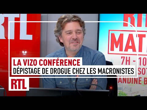 Dépistage de drogue chez les macronistes par le professeur Alex Vizorek