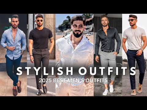Best Men's Outfit Ideas 2025 | Casual Outfit ideas For Men | Men's Summer Fashion Ideas