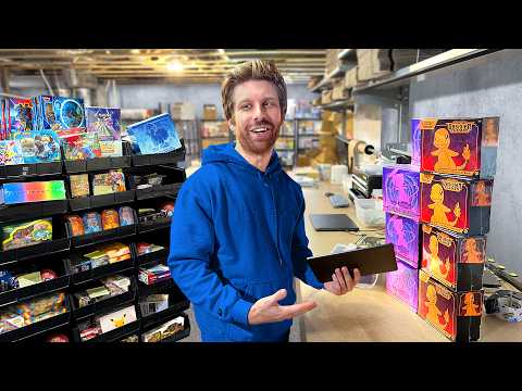 He Turned his Basement into a $5M Pokemon Card Empire
