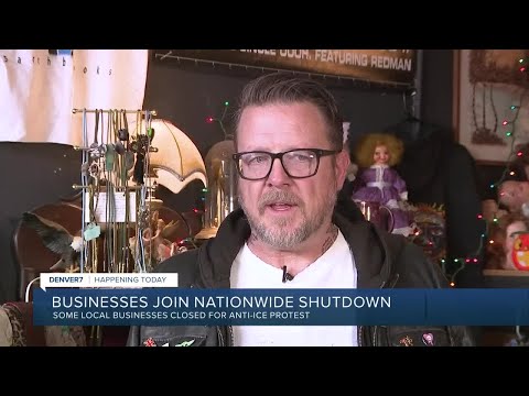 Colorado businesses participate in nationwide shutdown