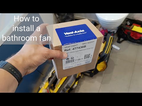 How to wire an extractor fan