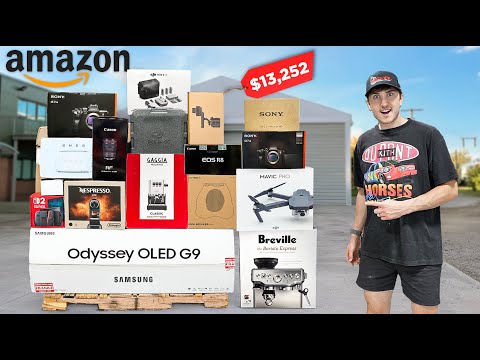 I Bought A $13,252 Amazon Electronics Return Pallet