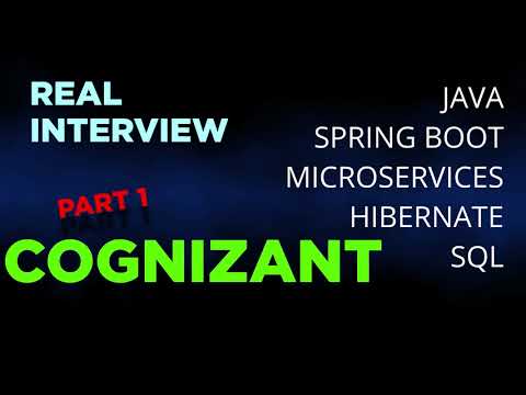 Cognizant | real time java interview series| Interview 15 | part 1