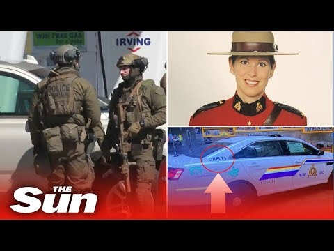 Canada deadliest shooting spree kills at least 16 including policewoman