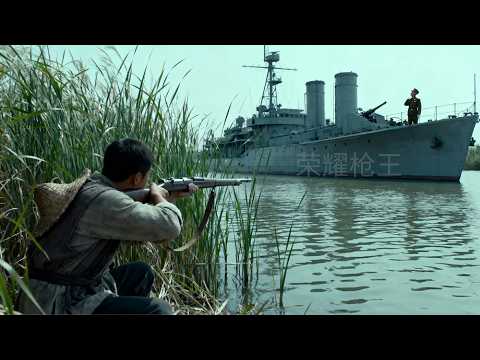 Precision kill! The sharpshooter headshots the Colonel; opens fire, wiping out the Japanese squad!