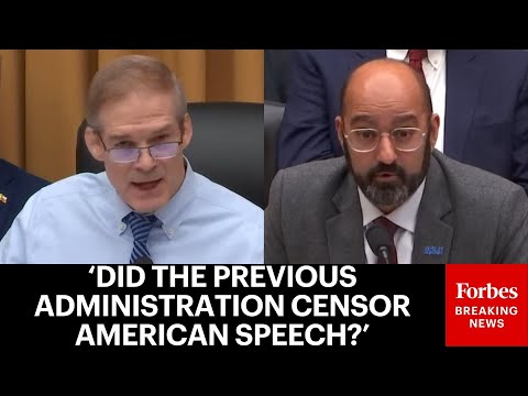 BREAKING NEWS: Jim Jordan Relentlessly Grills ACLU Official On Biden-Era Censorship