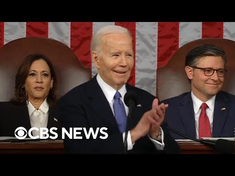 Biden pokes fun at age criticisms in closing State of the Union remarks