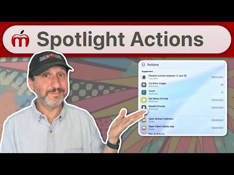 How To Use Spotlight Actions In macOS Tahoe