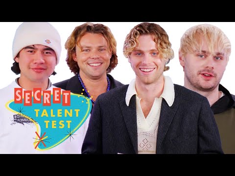 This Member of 5SOS Can Yodel AND Hula Hoop?! | Secret Talent Test | Cosmopolitan