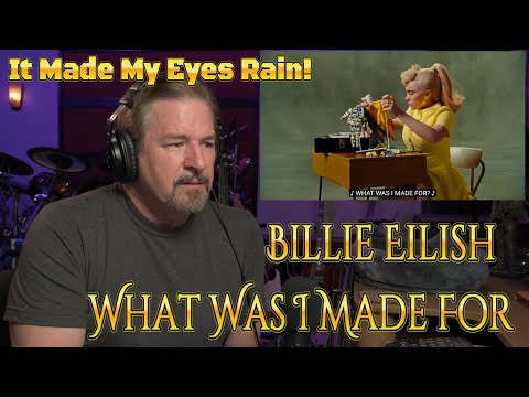 Renaissance Man Reaction to Billie Eilish - What Was I Made For Music Video and Oscars Performance