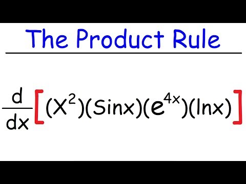 Product Rule With 4 Functions - Derivatives | Calculus