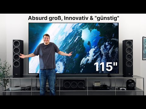 Ich durfte den GRÖSSTEN 4K TV der Welt testen!