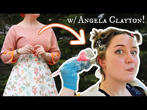 I dyed my hair to match my dress