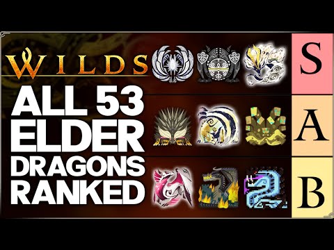 Monster Hunter Wilds - Elder Dragons Are Coming - ALL 53 Ranked Best to Worst - Ultimate Tier List!