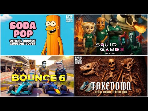 Squid Game Meets Soda Pop?! 💀 | Tiles Hop Brainrot