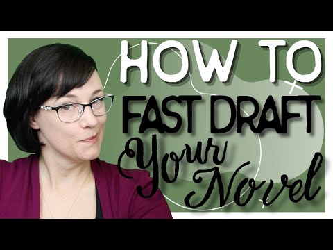 Writing Advice | Fast Drafting a Novel | How I Wrote 80 Thousand Words in 26 Days