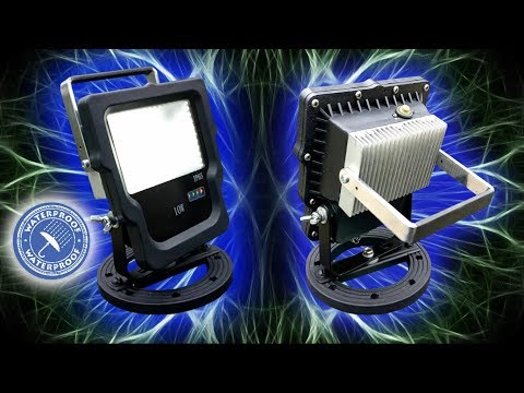 Переделка LED прожектора на LiIon аккумуляторы и другие приключения