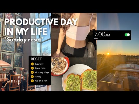 PRODUCTIVE DAY IN MY LIFE! (Sunday reset, Uni life, getting back into a routine) ~Rachel Mizuyabu