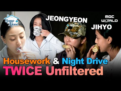 [Sub] Jihyo's Productive Day at Home & Healing Hangout with BFF Jeongyeon! #TWICE #JIHYO #JEONGYEON