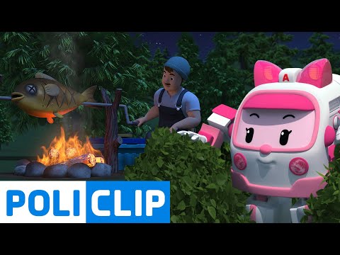 산에서 보물 찾기 | 어린이 애니메이션 | 안전교육 | 자동차 만화 | 용감한 구조대 | 폴리 경찰차 | 로이 소방차 | 엠버 구급차