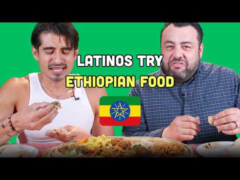 Latinos Try Ethiopian Food | Pero Like #latinostry
